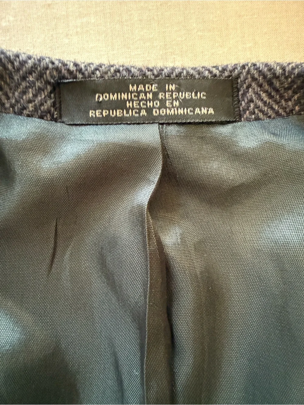 Towncraft Gray Herringbone Sport Coat